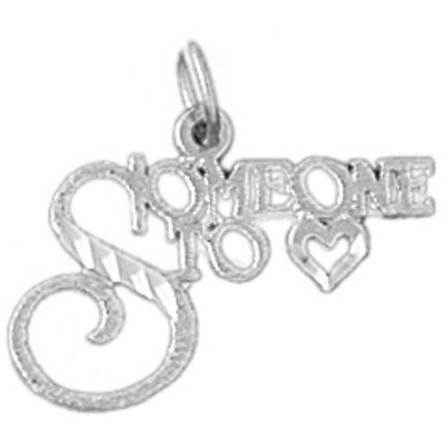 Someone To Love Charm Pendant 14k Gold