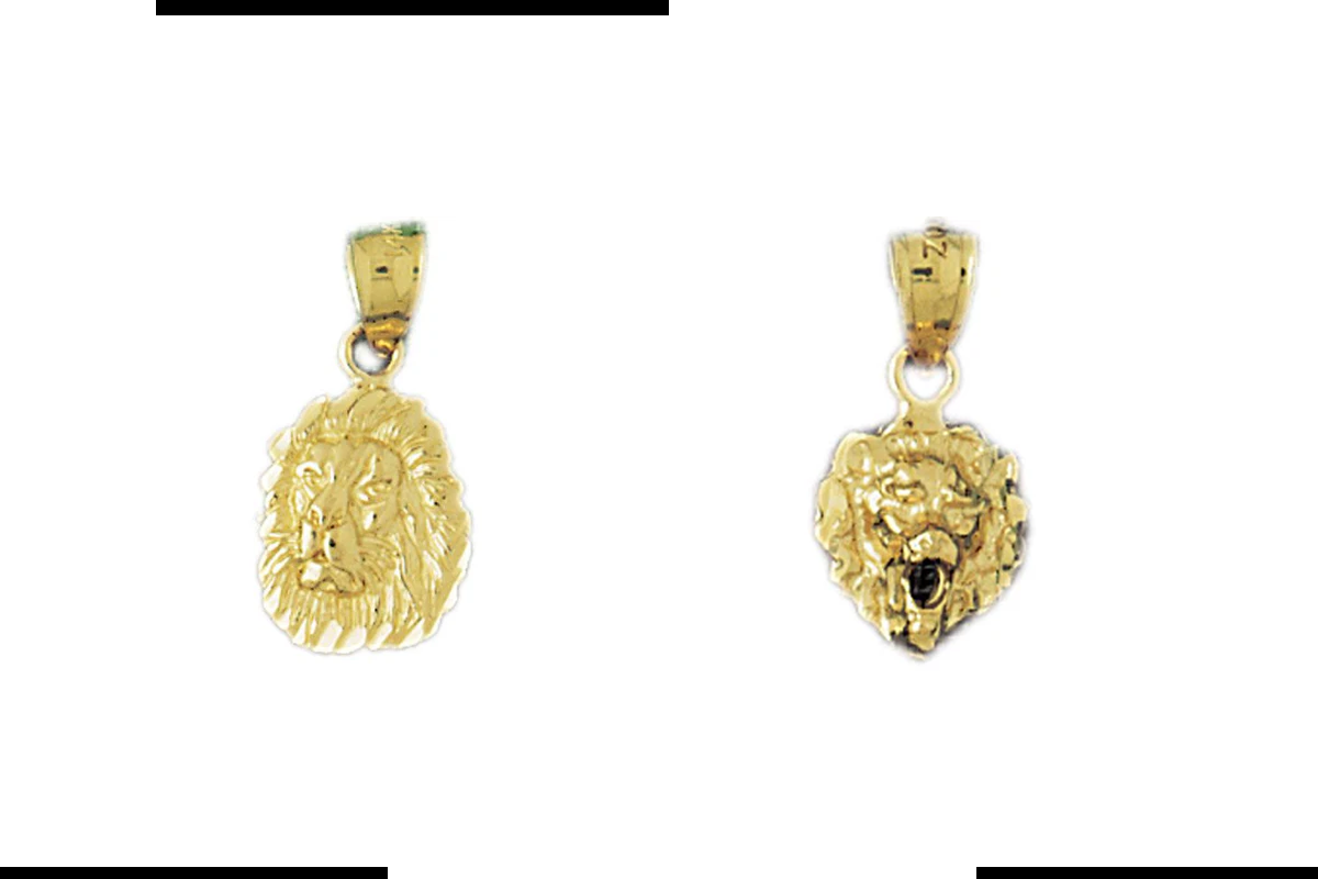 How to Style a Gold Lion Head Pendant for Men