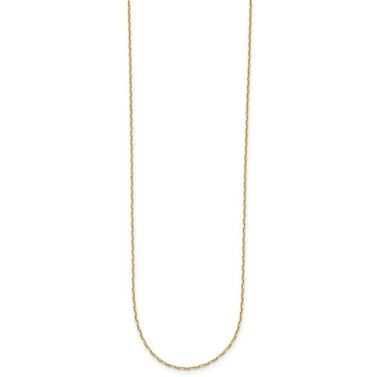 Herco 14K Polished 1.0mm Anchor