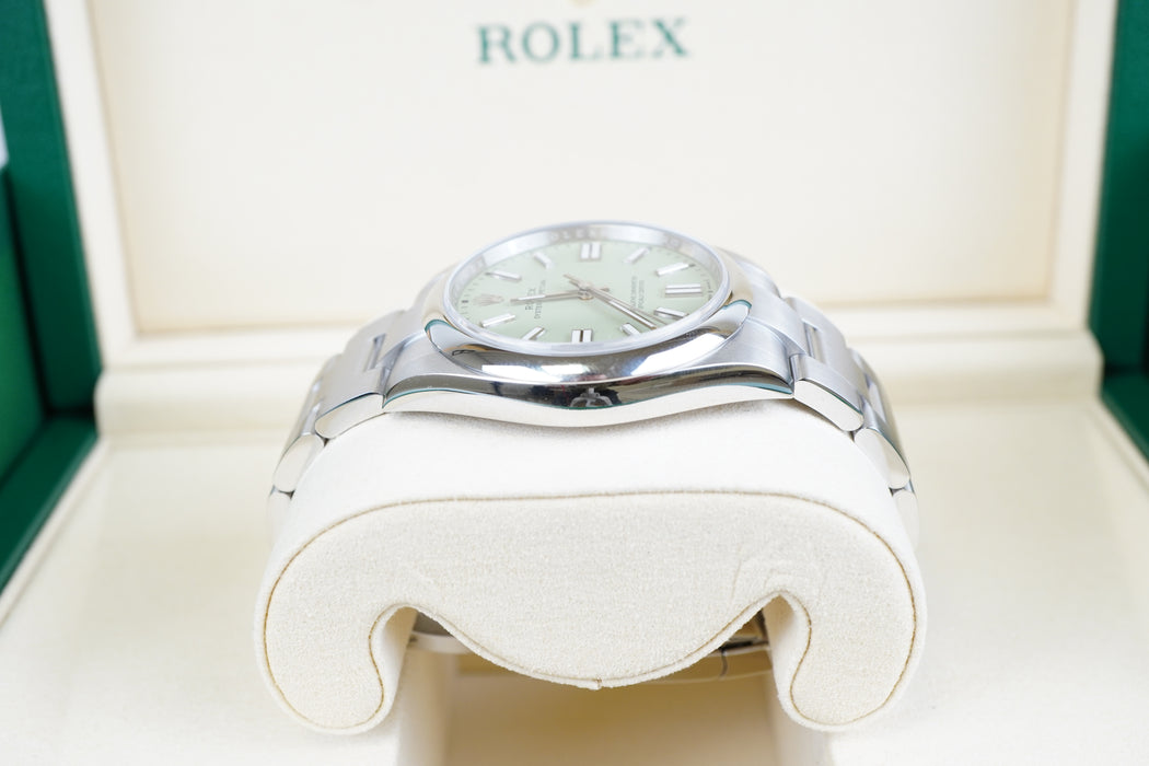 Rolex Oyster Perpetual 41mm Pistachio Dial 134300