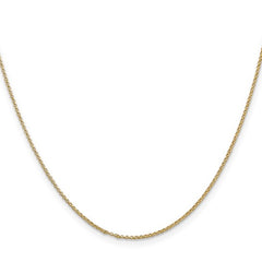 14K 16-24 inch 1.15mm Rolo with Lobster Clasp Pendant Chain