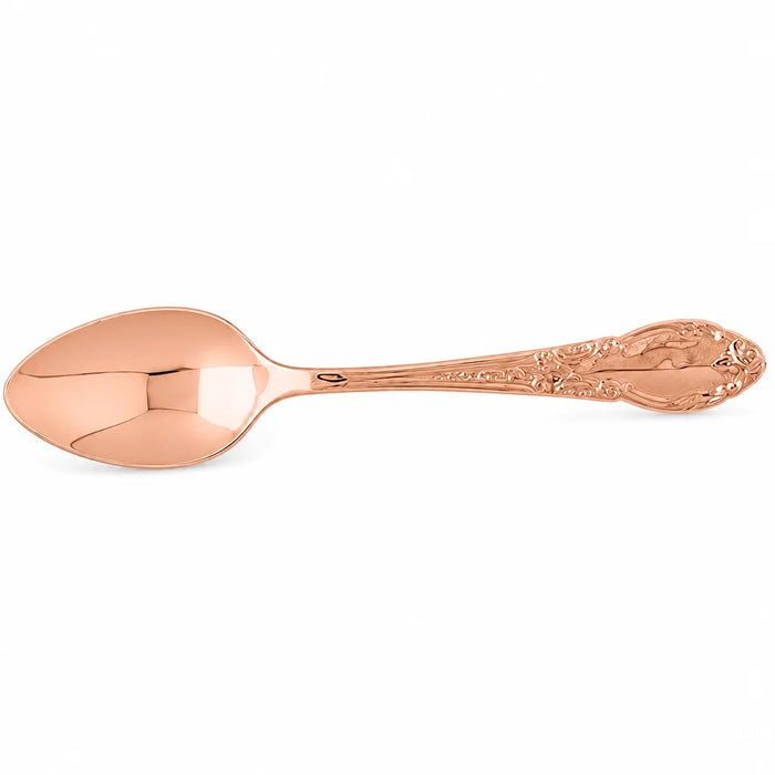 3D Baby Spoon Charm Pendant 14k Gold Rose Gold 14k