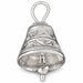 3D Christmas Bell Charm Pendant 14k Gold (3.2 Grams) White Gold 14k