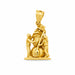 3D Christmas Snowman Charm Pendant 14k Gold (5.6 Grams) Yellow Gold 14k
