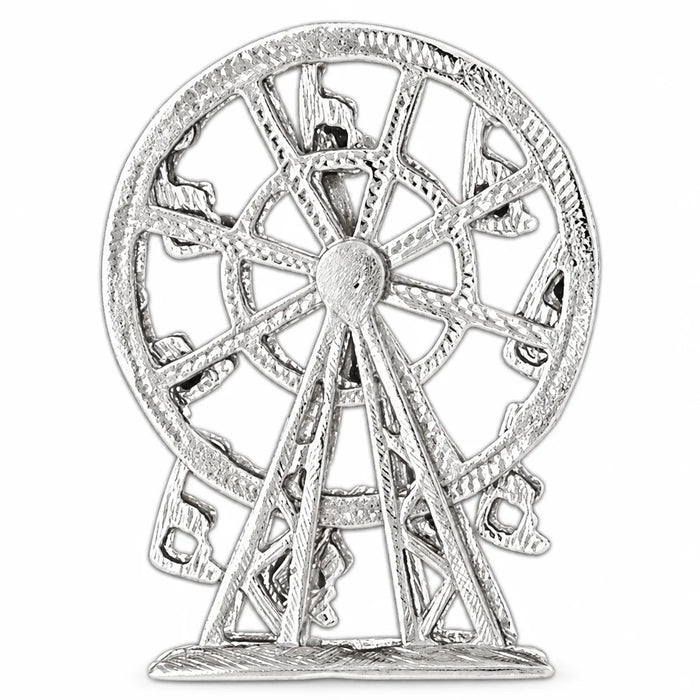 3D Playground Charm Pendant 14k Gold White Gold 14k