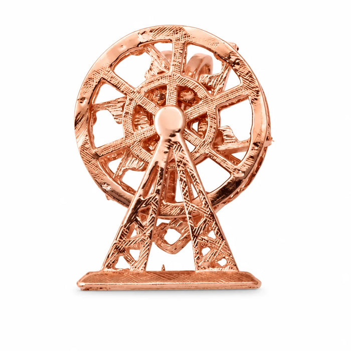 3D Playground Moveable Charm Pendant 14k Gold Rose Gold 14k