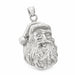3D Santa Clause Charm Pendant 14k Gold (6.8 Grams) White Gold 14k