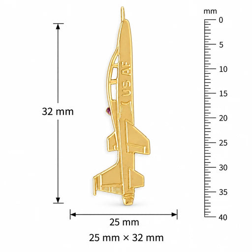 Airplane Charm Pendant 14k Gold (1.4 Grams) Yellow Gold 14k