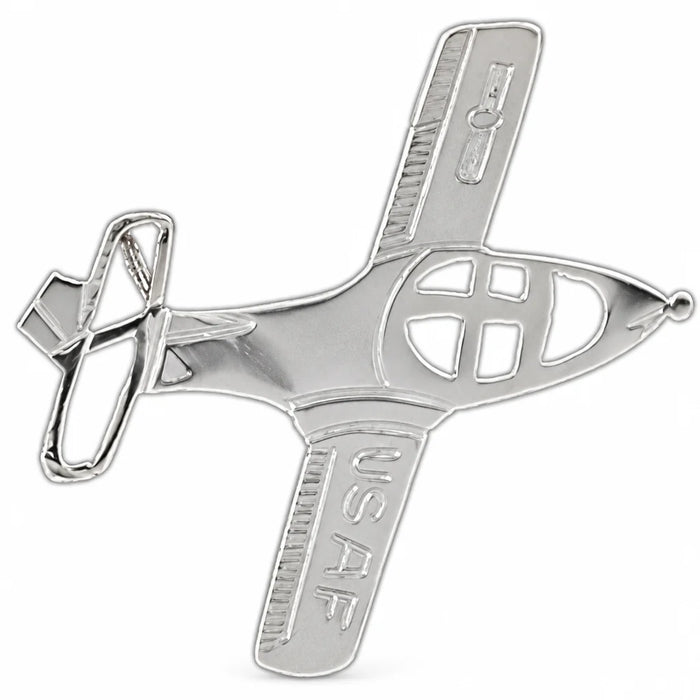Airplane Charm Pendant 14k Gold (2.3 Grams) White Gold 14k