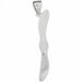 Airplane Propeller Charm Pendant 14k Gold (1.5 Grams) White Gold 14k