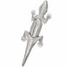 Alligator Crocodile Charm Pendant 14k Gold (5.8 Grams) White Gold 14k