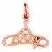 Baby Hanger Charm Pendant 14k Gold Rose Gold 14k