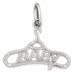 Baby Hanger Charm Pendant 14k Gold White Gold 14k