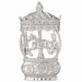 Carousel Horses Charm Pendant 14k Gold White Gold 14k