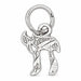 Chai Charm Pendant 14k Gold (0.4 Grams) White Gold 14k