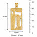 Chai Charm Pendant 14k Gold (8.4 Grams) Yellow Gold 14k