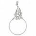 Clown Charm Holder Charm Pendant 14k Gold White Gold 14k