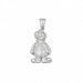 Clown Charm Pendant 14k Gold (6.8 Grams) White Gold 14k
