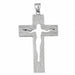 Cross Charm Pendant 14k Gold (10.1 Grams) White Gold 14k