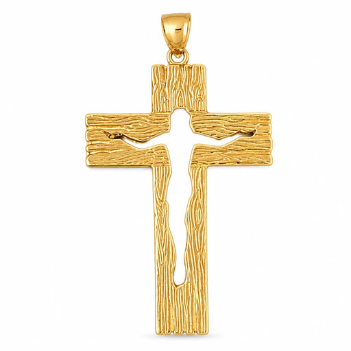Cross Charm Pendant 14k Gold (10.1 Grams) Yellow Gold 14k
