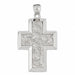 Cross Charm Pendant 14k Gold (11.6 Grams) White Gold 14k