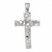 Cross Charm Pendant 14k Gold (11 Grams) White Gold 14k
