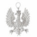 Flying Eagle Charm Pendant 14k Gold (17.1 Grams) White Gold 14k