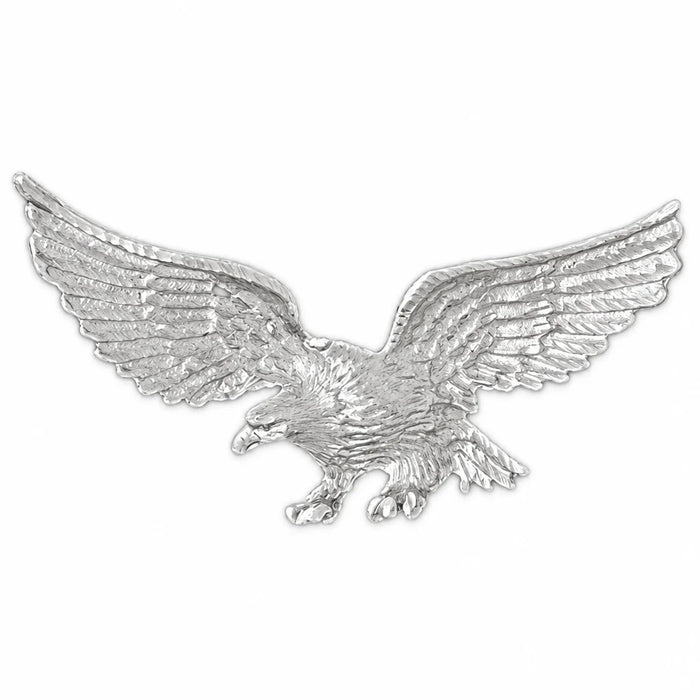 Flying Eagle Charm Pendant 14k Gold (17 Grams) White Gold 14k