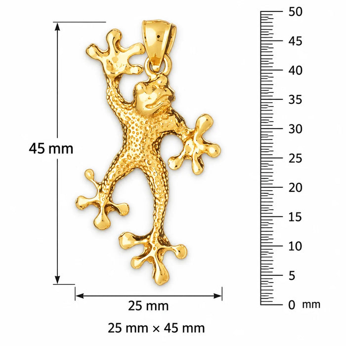 Frog Charm Pendant 14k Gold (11.6 Grams) Yellow Gold 14k