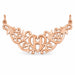 Initial H Heart Charm Pendant 14k Gold (1 Gram) Rose Gold 14k