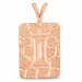 Initial I Charm Pendant 14k Gold (2.8 Grams) Rose Gold 14k