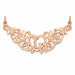 Initial L Heart Charm Pendant 14k Gold (1 Gram) Rose Gold 14k