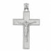 Jesus Christ on Cross Charm Pendant 14k Gold (7.3 Grams) White Gold 14k