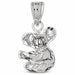 Koala Charm Pendant 14k Gold (1.5 Grams) White Gold 14k