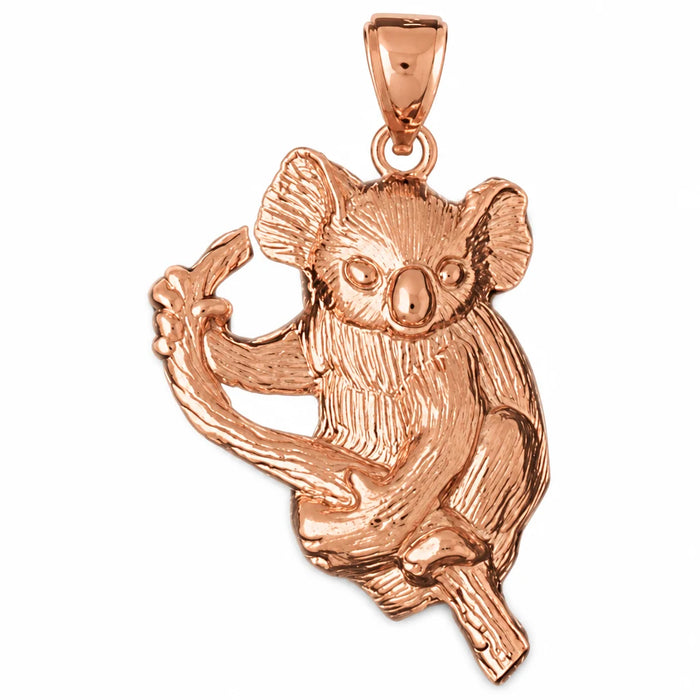 Koala Charm Pendant 14k Gold (9.5 Grams) Rose Gold 14k