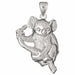 Koala Charm Pendant 14k Gold (9.5 Grams) White Gold 14k