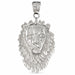Lion Head Charm Pendant 14k Gold (8.5 Grams) White Gold 14k