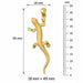 Lizard Charm Pendant 14k Gold (2.5 Grams) Yellow Gold 14k
