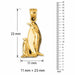 Penguins Charm Pendant 14k Gold (1.8 Grams) Yellow Gold 14k