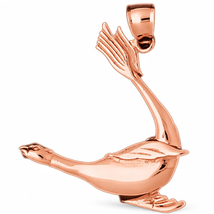 Seal Charm Pendant 14k Gold Rose Gold 14k