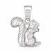 Squirrel Charm Pendant 14k Gold (1.6 Grams) White Gold 14k