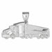 Truck Charm Pendant 14k Gold (8.5 Grams) White Gold 14k