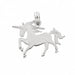 Unicorn Charm Pendant 14k Gold (1 Grams) White Gold 14k