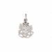 Clown Charm Pendant 14k Gold White Gold 14k