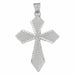 Cross Charm Pendant 14k Gold White Gold 14k