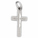 Cross Charm Pendant 14k Gold White Gold 14k