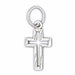 Cross Charm Pendant 14k Gold White Gold 14k
