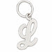 Initial L Charm Pendant 14k Gold White Gold 14k
