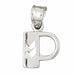 Initial P Charm Pendant 14k Gold White Gold 14k