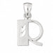 Initial R Charm Pendant 14k Gold White Gold 14k